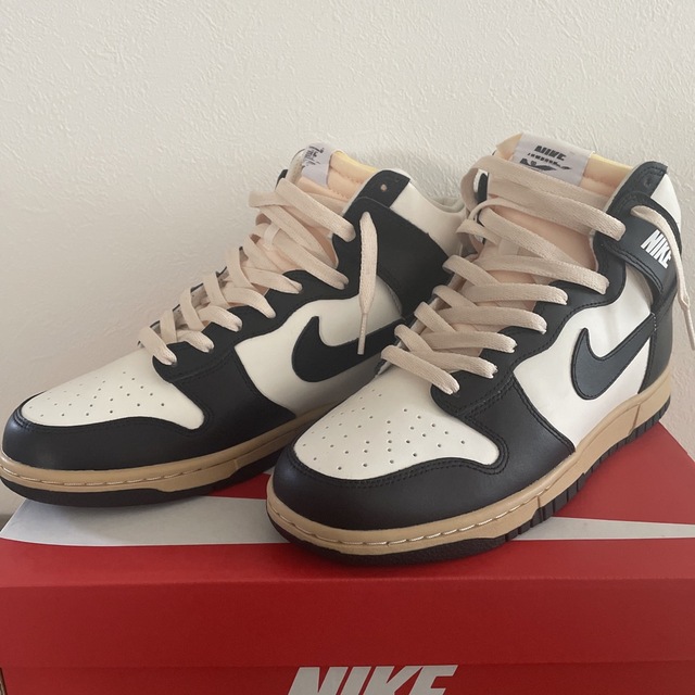 WMNS Dunk High Black and Sail ナイキ ウィメンズ - スニーカー