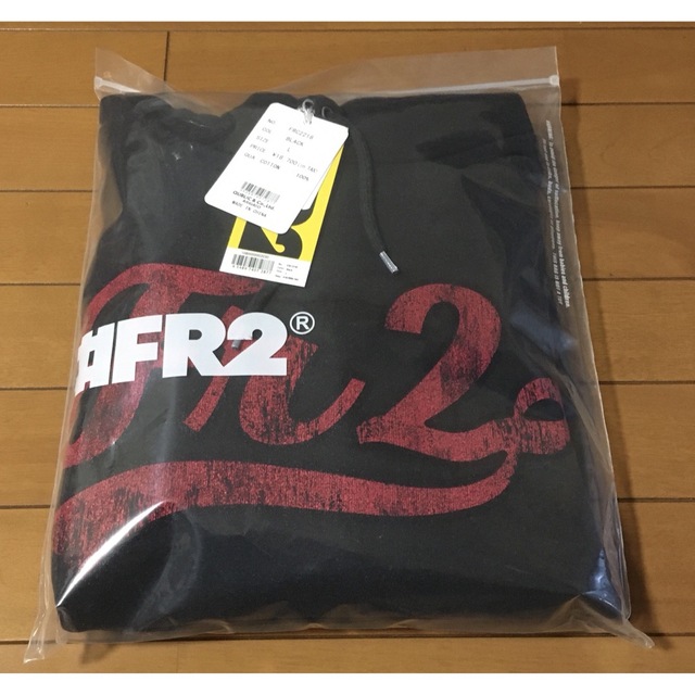 新品 FR2 SAPEur パーカー L 黒 ブラック HOODIE