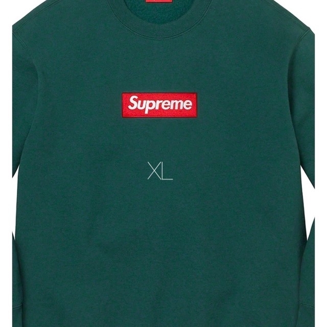 Box Logo Crewneck COLOR/STYLE Dark Pine ファッションデザイナー