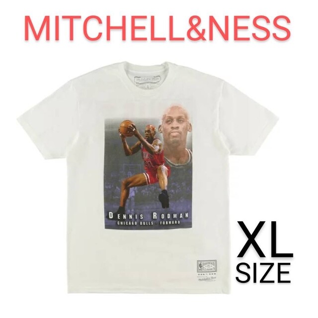 ミッチェル＆ネス デニス・ロッドマン トレーディングカード Tシャツ XL