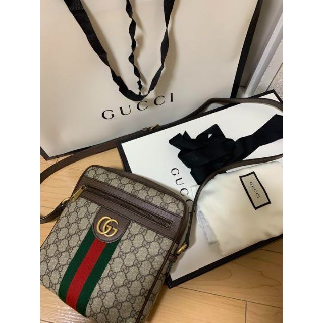 未使用品 GUCCI ショルダーバッグ シェリーライン オフィディア