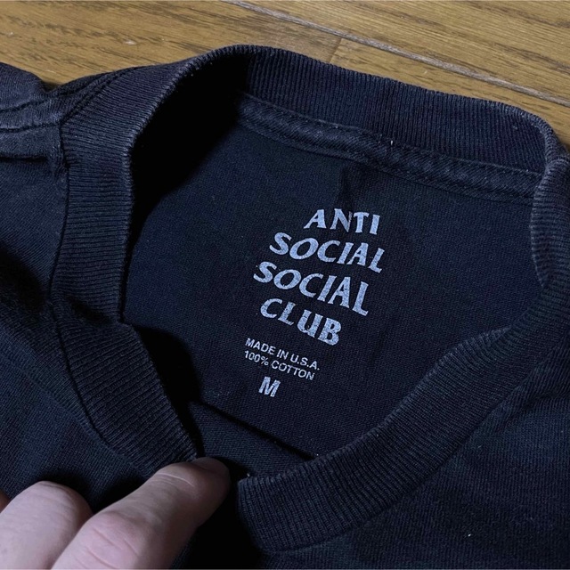 ANTI SOCIAL SOCIAL CLUB(アンチソーシャルソーシャルクラブ)のAnti social social club Tシャツ カットソー 半袖 M メンズのトップス(Tシャツ/カットソー(半袖/袖なし))の商品写真