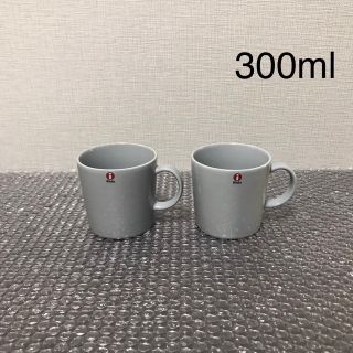 イッタラ(iittala)のイッタラ ティーマ マグカップ 300ml パールグレー　2つセット(食器)