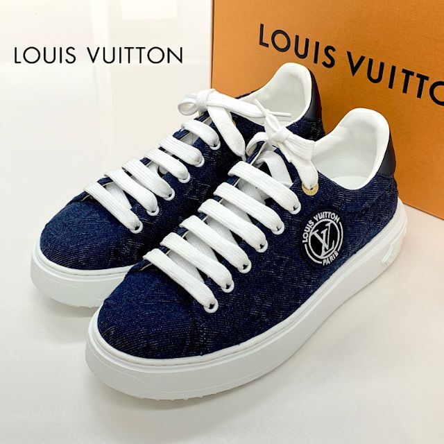 LOUIS VUITTON タイムアウト・ラインスニーカー 23cm