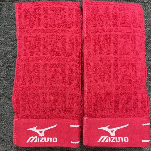 MIZUNO(ミズノ)のミズノ MIZUNO フェイスタオル スポーツタオル 2枚組 インテリア/住まい/日用品の日用品/生活雑貨/旅行(タオル/バス用品)の商品写真