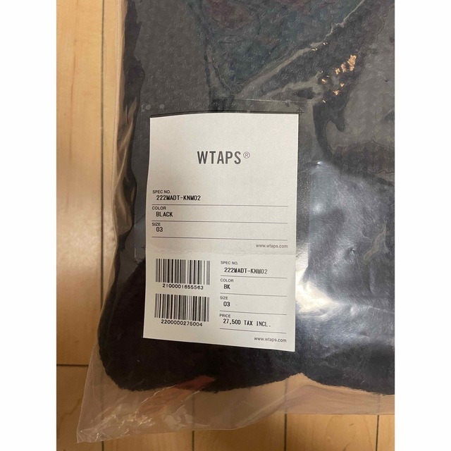 W)taps(ダブルタップス)のWTAPS 2022FW ARMT SWEATER Lサイズ メンズのトップス(ニット/セーター)の商品写真