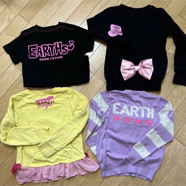 EARTHMAGIC(アースマジック)のアースマジック　130.140サイズ　6点　まとめ売り キッズ/ベビー/マタニティのキッズ服女の子用(90cm~)(ワンピース)の商品写真