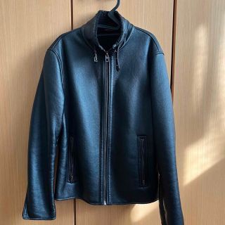 ザラ(ZARA)のZARA ボアレザージャケット (レザージャケット)