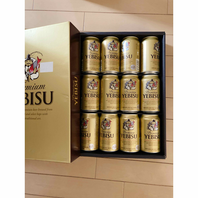 EVISU(エビス)の【週末限定値引き　新品】エビスビール　350ml×１２本 食品/飲料/酒の酒(ビール)の商品写真