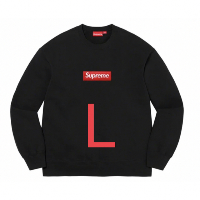 Supreme Box Logo Crewneck シュプリーム ボックスロゴL