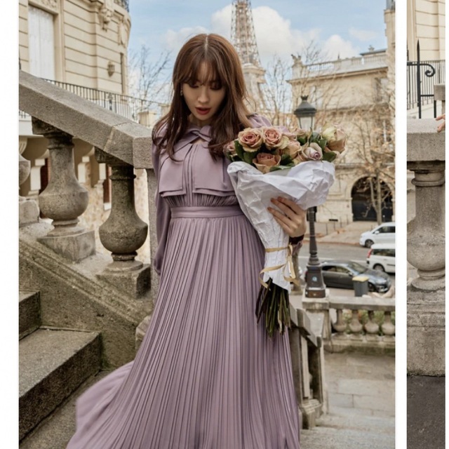 herlipto La Rochelle Pleated Dress | フリマアプリ ラクマ