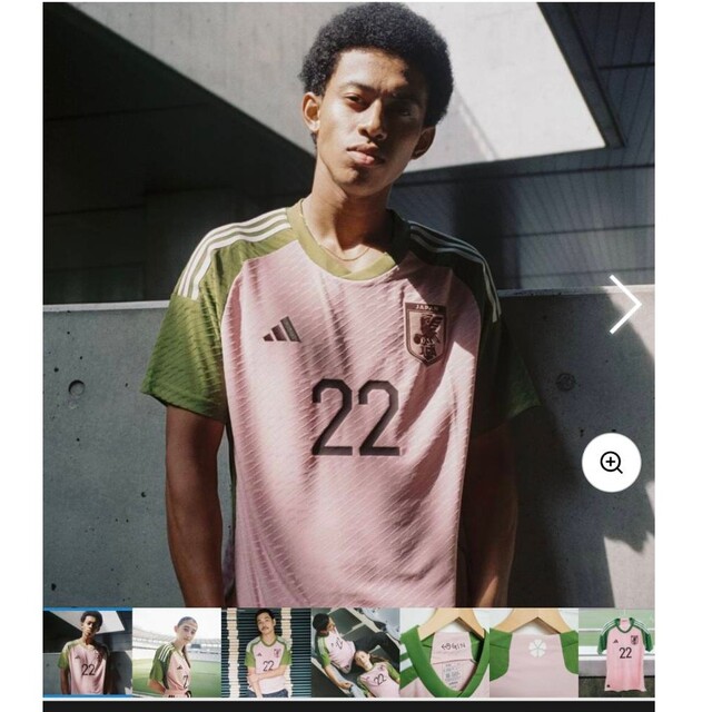 adidas(アディダス)のサッカー日本代表スペシャルコレクションユニフォーム スポーツ/アウトドアのサッカー/フットサル(ウェア)の商品写真