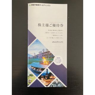 東急不動産 株主優待（1,000〜5,000株）(その他)