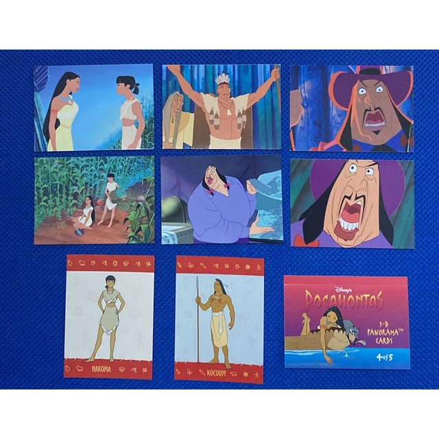 Disney Pocahontas Trading Cards