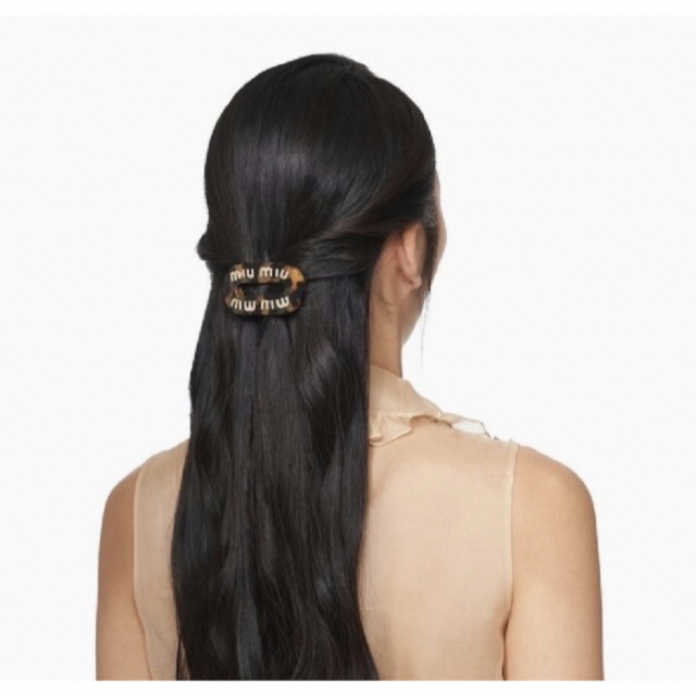 【新品正規品】 MIU MIU リジッドプレックス ヘアクリップ