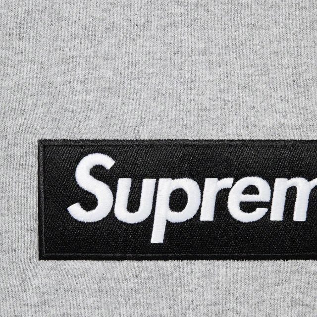 Supreme(シュプリーム)のBox Logo Crewneck grey XL メンズのトップス(スウェット)の商品写真