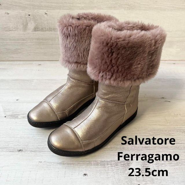 Ferragamoムートンブーツ - tennismauritius.com