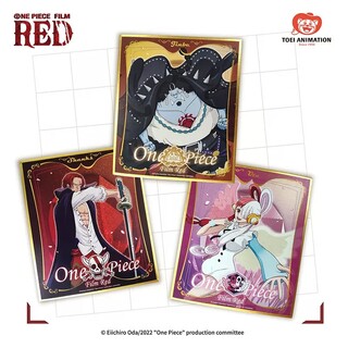 ONEPIECE　RED  ワンピース◎中国限定・色紙コレクション　全種セット(その他)