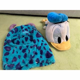 ディズニー(Disney)のディズニー 帽子 被り物 ドナルドのみ専用(キャラクターグッズ)