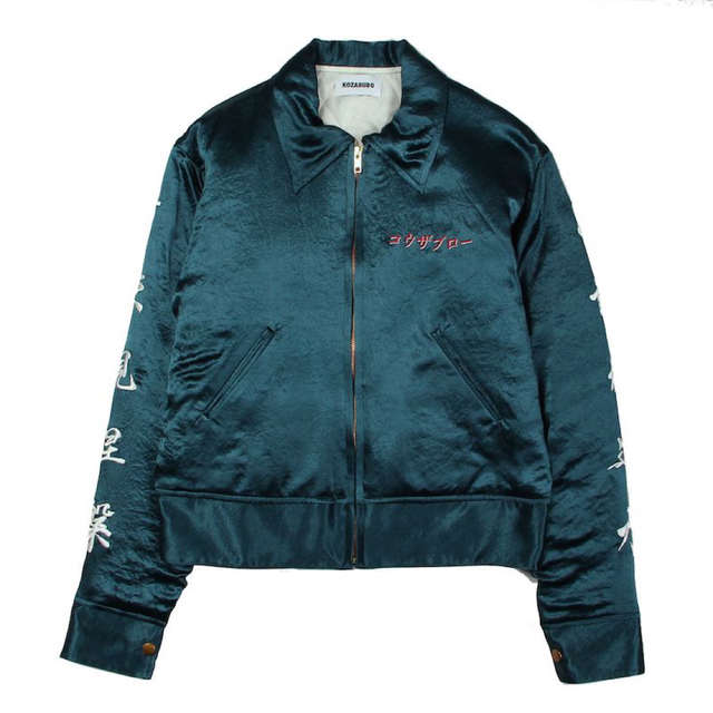 sulvam(サルバム)の新品 KOZABURO BROKEN SATIN SOUVENIR JACKET メンズのジャケット/アウター(スカジャン)の商品写真