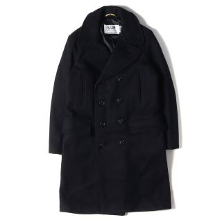 ショット(schott)のSchott ショット コート 714US ロング メルトン Pコート LONG MELTON PEA COAT ダークネイビー 紺 M アウター ジャケット アメカジ ブランド【メンズ】【中古】【美品】(ピーコート)