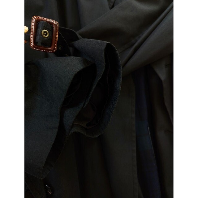 POLO RALPH LAUREN(ポロラルフローレン)のラルフローレン✨トレンチコート✨ライナー付✨LLサイズ✨黒✨日本製✨稀少品レア✨ メンズのジャケット/アウター(トレンチコート)の商品写真