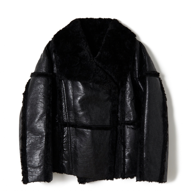 PERVERZE AW22リバーシブルムートンコート teddy coat-