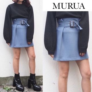 ムルーア(MURUA)のムルーア ベルト スカート(ミニスカート)