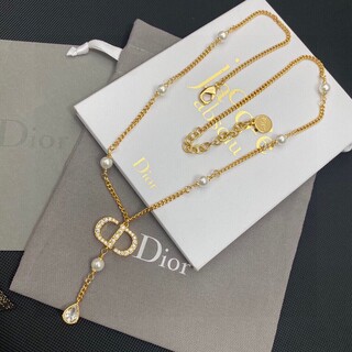ディオール(Christian Dior) パールネックレス ネックレスの通販 42点 