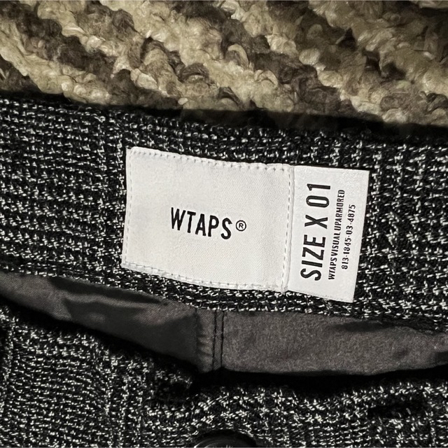 WTAPS TUCK WOOL.TWEED WTAPS TUCK WOOL.TWEED
