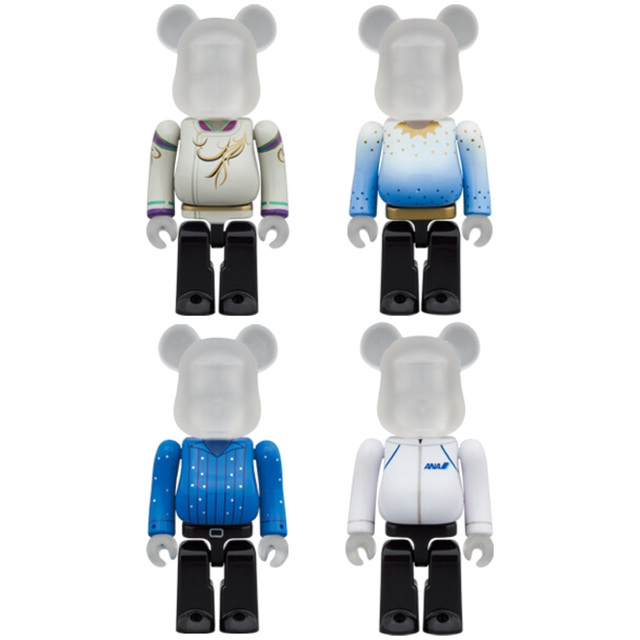 羽生結弦　YUZU × BE＠RBRICK 歴代衣装コレクション 100%