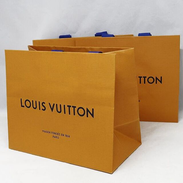 VUITTON ルイヴィトン 新型 紙袋 × 8枚　ヴィトン　ショッパー 神戸