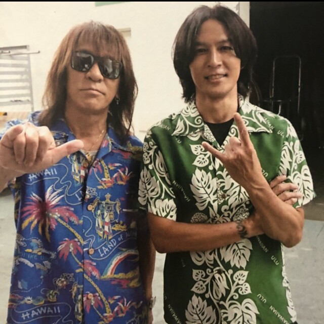 【B'z】稲葉さん着用デザイン☆アロハシャツ