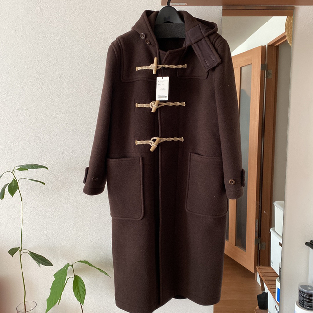 新品未使用♡ LENO リノ ウール カシミヤ メルトン ダッフルコート
