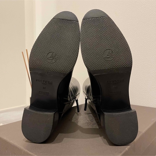 SARTORE(サルトル)のSARTOR サルトル ロングブーツ 黒 レディースの靴/シューズ(ブーツ)の商品写真