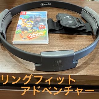 ニンテンドースイッチ(Nintendo Switch)のリングフィットアドベンチャー　Nintendo Switch(家庭用ゲームソフト)