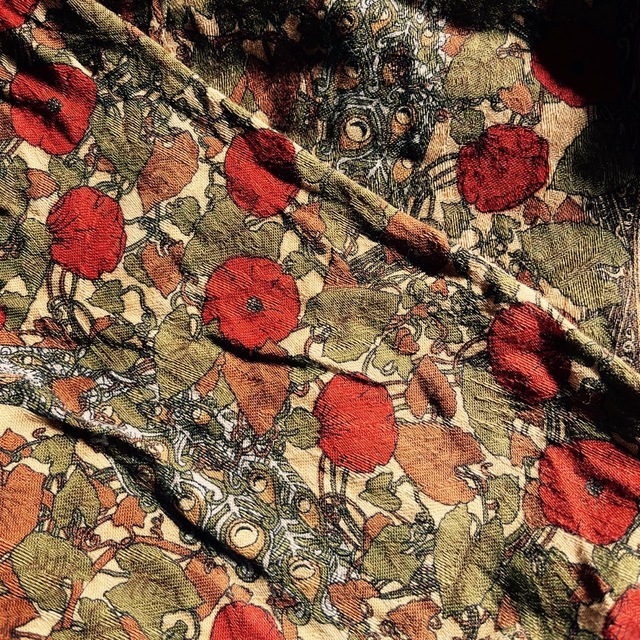 Grimoire(グリモワール)のヴィンテージ　花　シャツ　厚手　冬　シャツ レディースのトップス(シャツ/ブラウス(長袖/七分))の商品写真