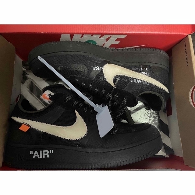 nike off-white air force 1 low 最終値下げ靴/シューズ