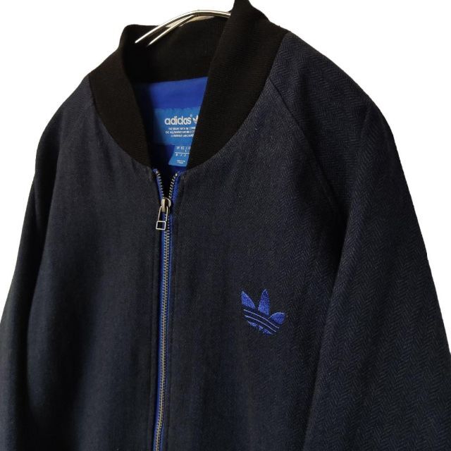 ☆美品☆ adidas トラックジャケット ヘリンボーン ツイード L