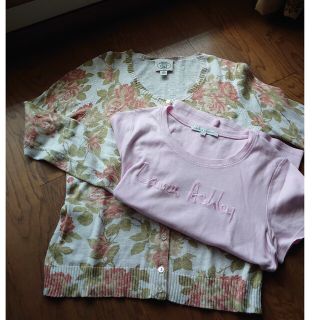 ローラアシュレイ(LAURA ASHLEY)の「ローラアシュレイ」2枚セットです。(カーディガン)