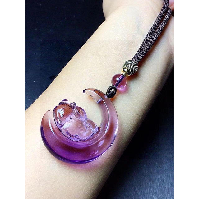 ⭐︎【天然】アメジスト ネックレス 26g-
