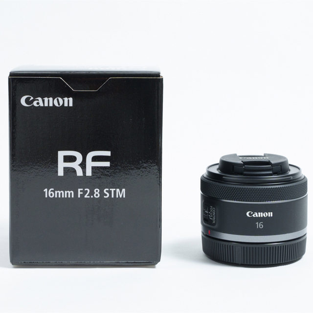 Canon RF16mm F2.8 STM フード付き 美品