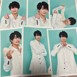 ジャニーズジュニア(ジャニーズJr.)の那須雄登 美少年 公式写真 ホワイトデー グリーティングフォト(アイドルグッズ)