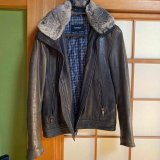 バーバリー(BURBERRY)のバーバリー　革ジャケット(レザージャケット)