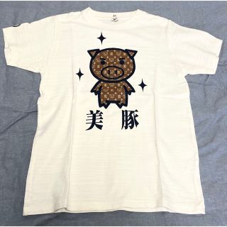 豊天商店 - 豊天商店　美豚半袖Tシャツ　Sサイズ