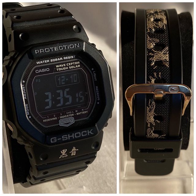 CASIO カシオ G-SHOCK GW-5600BJ BLACK MIC 黒音