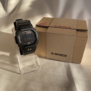 ジーショック(G-SHOCK)のCASIO カシオ G-SHOCK GW-5600BJ BLACK MIC 黒音(腕時計(デジタル))