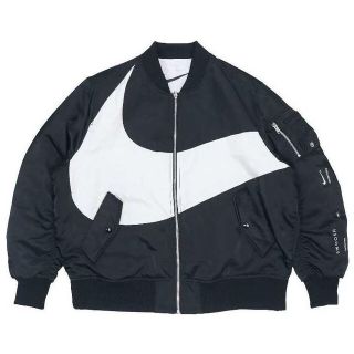 ナイキ(NIKE)のNIKE SWOOSH 中綿ボンバージャケット XXL MA-1 リバーシブル(ブルゾン)