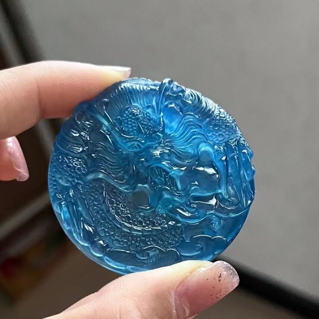 ⭐︎【高級】天然 アクアマリン ペンダントトップ 36.9g