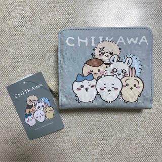 チイカワ(ちいかわ)のしまむらコラボ　ちいかわ二つ折り財布（ちいかわ大集合）新品未使用(財布)